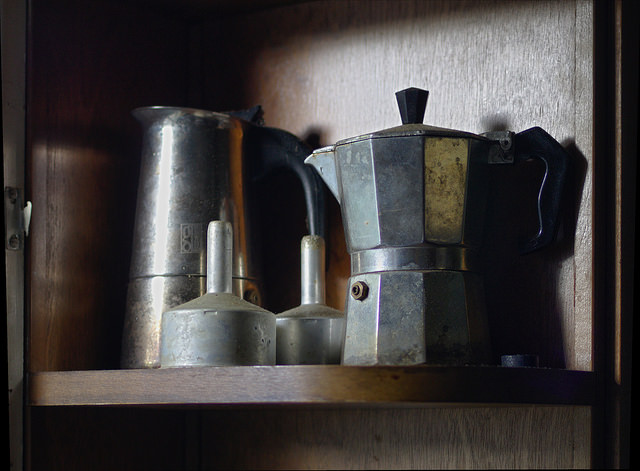 Klasszikus kotyogós kávéfőző