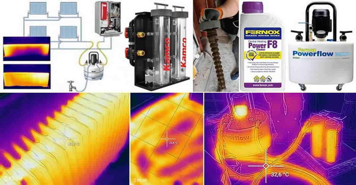 fűtési rendszer tisztítás