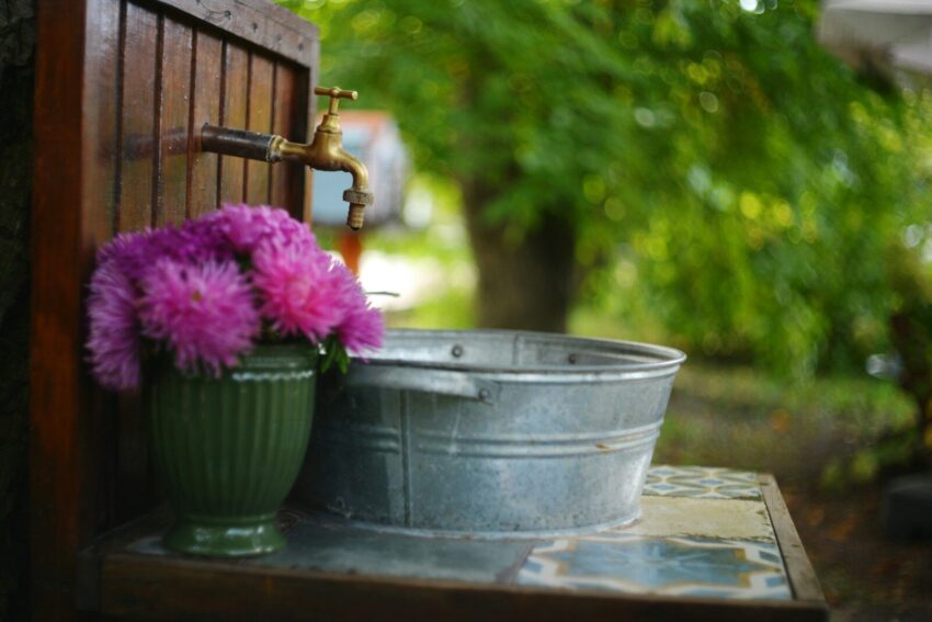 Kerti csap építése házilag