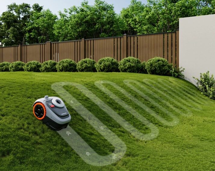Segway i210 AWD: vezeték nélküli fűnyírás 45%-os lejtőn is